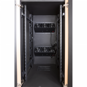 Шкаф LANMASTER SOUNDPROOF звукоизолированный 750x1030 мм, отделка под дерево, цвет лиственница